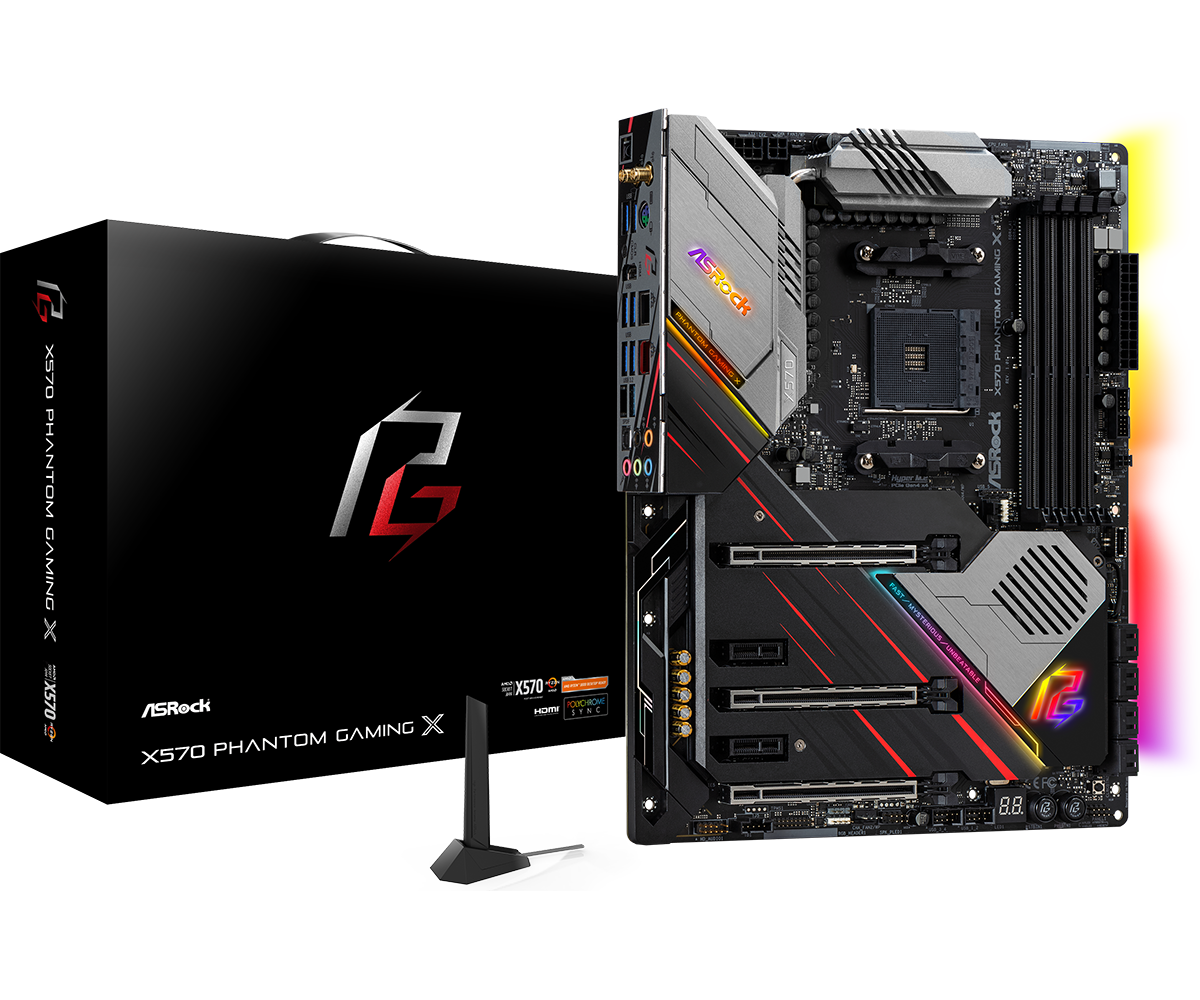 ASRock X570 PhantomGaming 4+他社製M.2ヒートシンク Asrock X570 Phantom Gaming X - Motherboard Specifications On